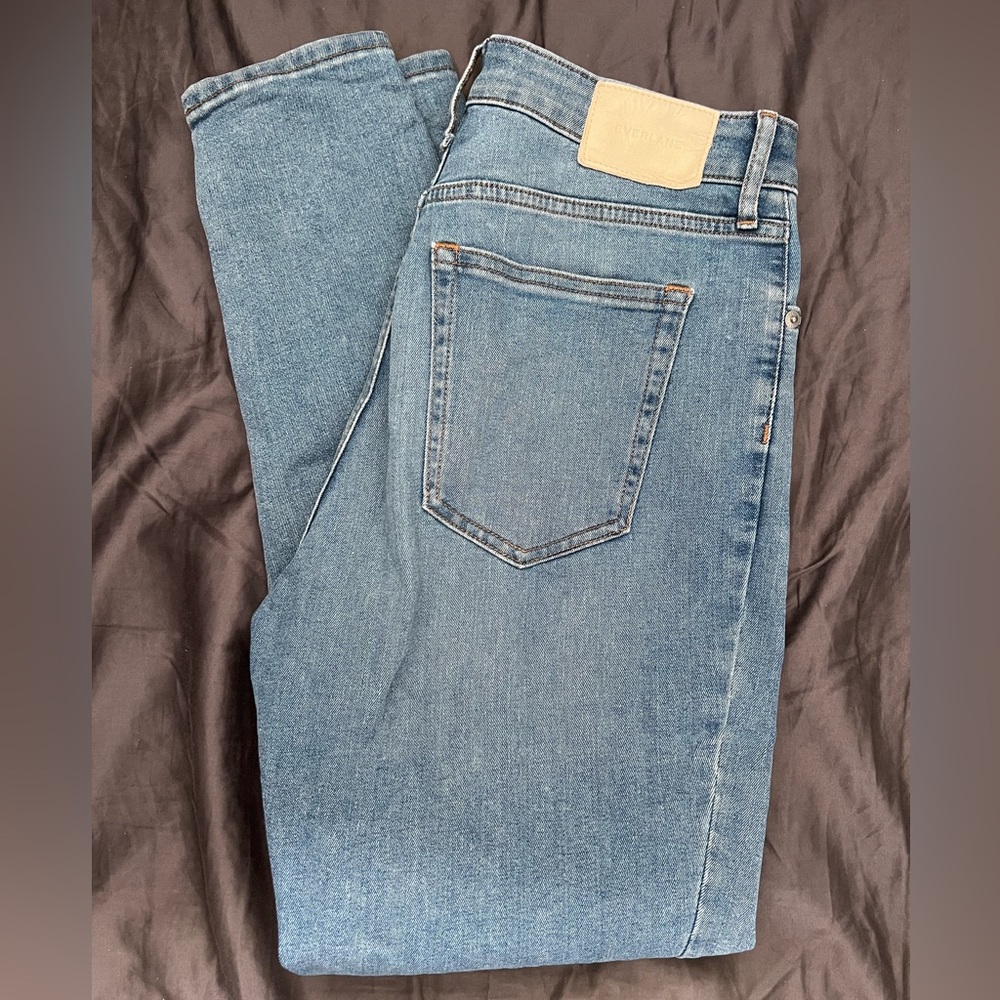 Everlane Authentic Stretch High Rise Skinny Jeans